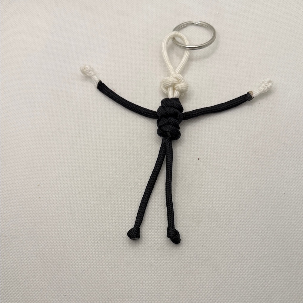 Handmade Jack Skellington Paracord Keychain